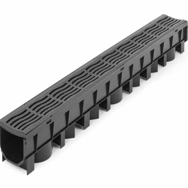 VIP Heel Safe A15 Channel Drain x1m - Plastic Grating