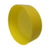 100mm Yellow End Cap Spigot