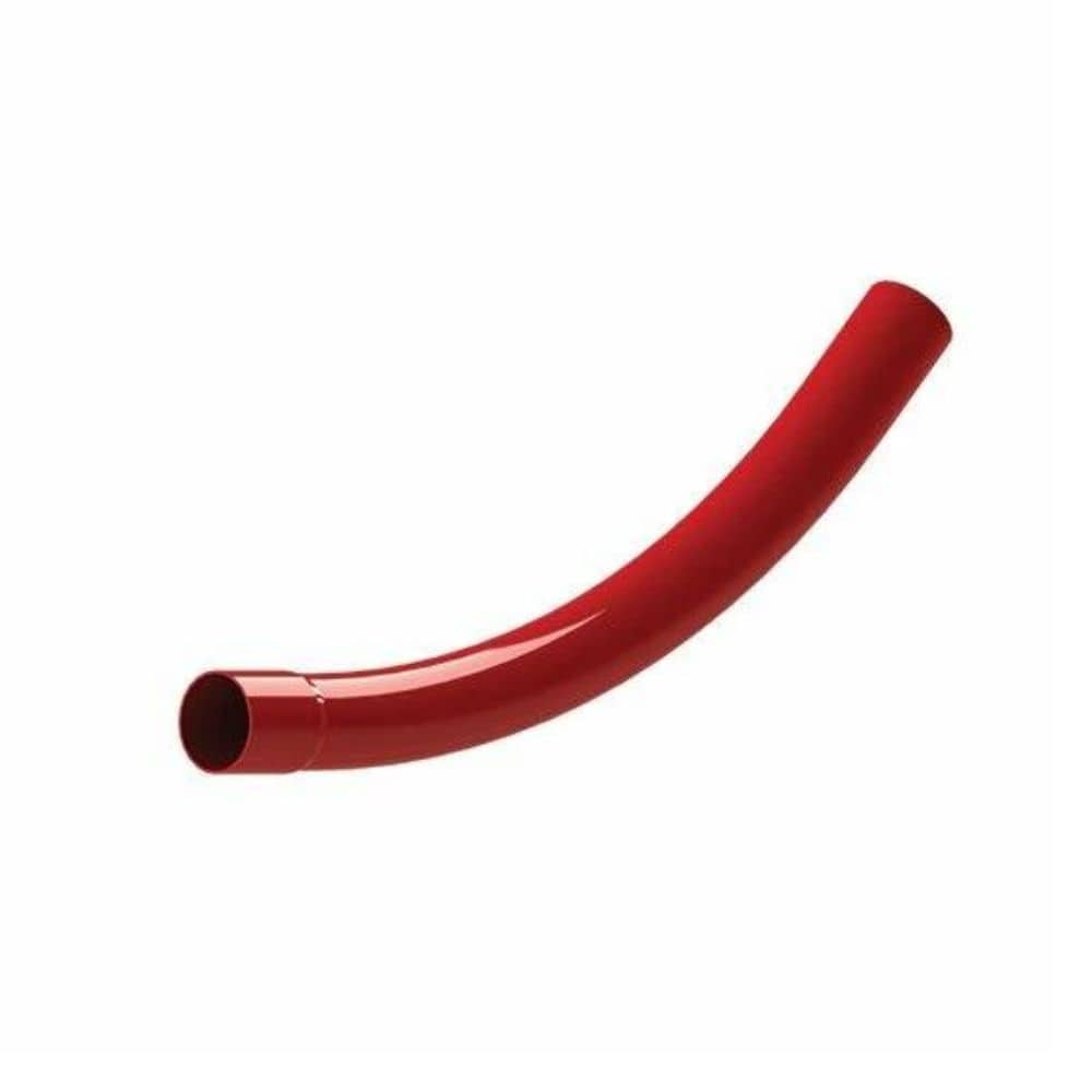 100/110mm Red PVC Class 1 Bend