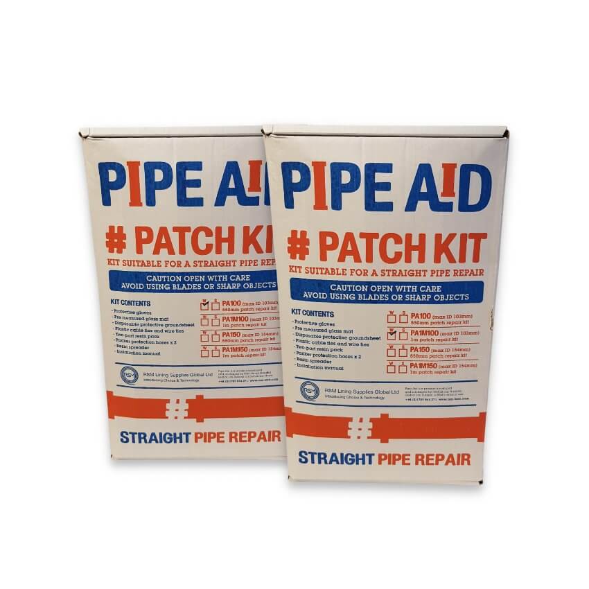 Pipe Aid - Patch Kit - Straight Pipe Repiar Kit 100 (1)