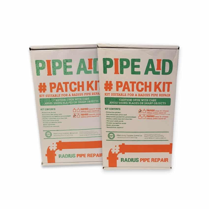 Pipe Aid Radius Pipe Repair Patch With Resin