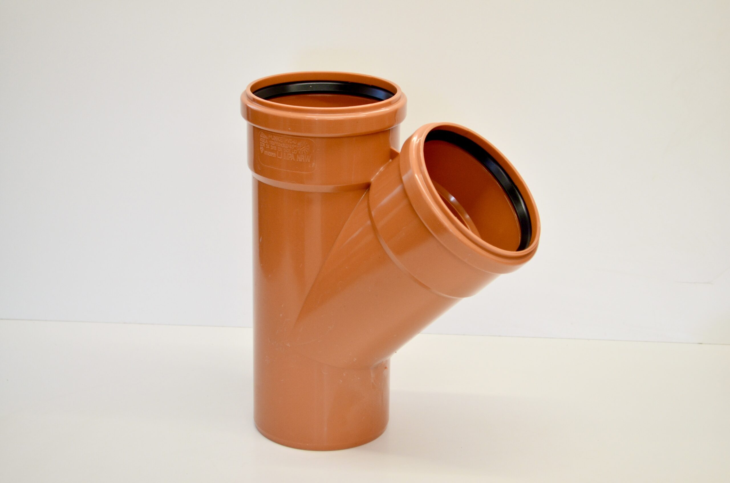 110mm Junction 45deg Double Socket